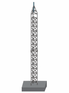 ROHN 45G 10 Foot Self Supporting Tower R-45SS010
