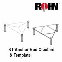 RT Anchor Rod Clusters & Template