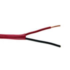 2C/12 AWG SOLID FPLP PLENUM- RED - 1000 FT