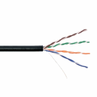 CAT5E 24-AWG/ 4-pair CMX UTP LAN Cable Black