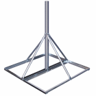 FRM-200 Non-Penetrating Roof Mount with 53 inch x 2.00 inch OD Mast