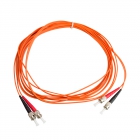LC to ST 62.5/125um Multimode Duplex Fiber Optic 2.0mm Patch Cable - 1m - 10m 