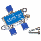HOLLAND 2-Way Horizontal Splitter 5-1000 MHz. -W- Ground