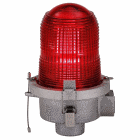 Single Red Incandescent Tower Obstruction Light