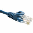 Cat5e Snagless Patch Cable Jumper Cord UTP 5 Foot Blue