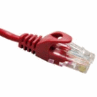Cat6 UTP 550 MHz Snagless Ethernet Patch Cable 10 Feet Red