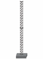 ROHN 55G 10 Foot Self Supporting Tower 55SS010