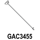 ROHN Tower GAC3455TOP Concrete Down Guy Anchor with 5 Hole Equalizer Plate