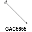 ROHN Tower GAC5655TOP Concrete Down Guy Anchor with 5 Hole Equalizer Plate