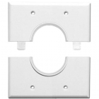 Skywalker Signature Series Split Dual Gang Wall Plate with 1.5 inch hole