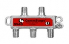 Commscope  4-Way Vertical Splitter 5-1000 MHz. -W- Ground