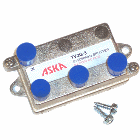 ASKA 3-Way Horz. Splitter 40-2050 MHz. Power Pass -W- Ground