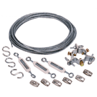 Universal Down Guy Wire Kit For Mast 2 1/4"