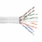 CAT6 Siamese 23-AWG/ 4-pair CMR Rated UTP LAN Cable White