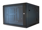 6U Empty Hinged Wall Mounted Equipment Cabinet Enclosure | DISCONTINUED