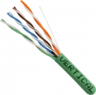 Bulk Category 6 Stranded UTP Cable CMR Rated Green