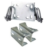 Pole Mounts, Clamps , Guy Wire & Hardware