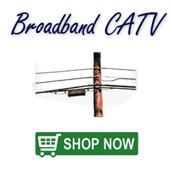 Hardline Cable, Taps, Amps & Connectors for Broadband CATV