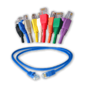 Phone and Ethernet Category Patch Cables and connectors