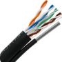 CAT6 Outdoor Rated Messenger Cable