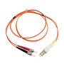  LC to ST 62.5/125um Multimode Duplex Fiber Optic 2.0mm Patch Cable