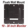 FP-SFP Small Flat Panel Flush Wall Mount