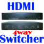HDMI™ 4 Way Switch