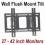 LCD Monitor Flush with Tilt Mount LCD-MID-FT