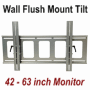 PDM-FT 42” – 63” Large Flat Panel Flush Mount With Tilt