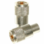 PL-259 Silver with Teflon Male UHF Connector
