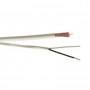 RG-59 18/2 Plenum Siamese Coaxial Cable