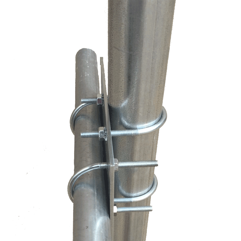 Mast mounting clamp "Big" thread M8