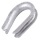 7/16 inch Heavy Duty Open Eye Wire Rope Thimble 7/16THH