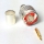  N Male Connector for Coaxial Cable | Silver on Brass | Gold Center Pin | LMR400 / RG-213 / RG-11
