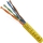 Bulk Cat5e Plenum Network Cable 1000 FT Yellow